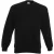 Fruit Of The Loom Heren Set-In Belcoro® garen Sweatshirt (Zwart)
