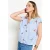 LOLALIZA gestreepte top blauw