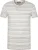 Dstrezzed T-shirt Strepen Lichtgrijs
