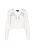 faina Gebreid vest ‘Fashion Look’  zilver / offwhite