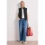 Street One Dames Vest met rits en koord in Groen