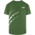 Korte Mouw Scratch Logo T-shirt in Olijf