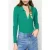 PINKO Becky 2 Body Costa Irregolare Old Green