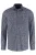 Fellows United Fellows United Overhemd Triangular Tangle Stretch Mid Blue  2XL