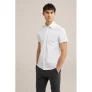WE Fundamentals slim fit overhemd wit