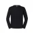 Fruit of the Loom Heren Iconic Premium T-shirt met lange mouwen (Zwart)