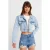 Dames Cropped Spijkerjack