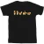Disney Heren Winnie De Poeh Strek T-shirt (Zwart)