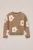 WE Fashion – Meisjes trui met print – Regular fit – Lichtbruin –