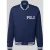 Polo Ralph Lauren Collegejack met labelstitching en steekzakken