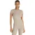 New Balance Ribbed Fitted T-shirt T-shirts Dames – Bruin –