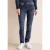 Cecil Dames Jeans met rechte pijpen in Blauw