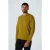 No Excess Sweater Crewneck Double Layer Jacquard Stretch Olive