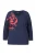 Ulla Popken Shirt  marine / watermeloen rood / zwart