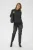 Blouse met lange mouwen KArea Regular fit black white