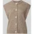 FREE/QUENT Mouwloos vest van wol met knoopsluiting