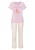 VIVANCE Pyjama  donkeroranje / rosa / pastelroze / offwhite