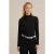 We Fashion Knitted Pullover Black