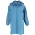 Y’s by Yohji Yamamoto overhemd met knoopsluiting in blauwe zijde