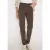 Cecil Dames Slim Fit corduroy broek in Bruin