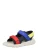 TOMMY HILFIGER Open schoenen ‘QUEST’  blauw / donkerblauw / geel / rood