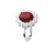 Ring “Ruby” zilveren sieraden 925 – Kate
