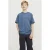 JACK & JONES JUNIOR T-shirt JJESTAR met tekst blauw
