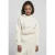 Dames sweatshirt met capuchon Urban Classics court oversized-grandes tailles