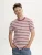 MELA Shirt ‘Avan’  lichtblauw / kersrood / wit