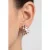 PURELEI Iconic Sun Ohrringe Rosegold