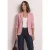 Eenvoudige blazer met structuur