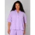 YEST CURVE Adriaantje Essential Tops – Dark Lilac