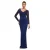 Strakke damesjurk Goddiva Lace & Scuba