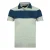 Aquascutum kleurblok Aldis Crest borstlogo grijs poloshirt
