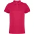 Asquith & Fox Dames/dames Poloshirt met korte mouwen en effen mouwen (Heet Roze)