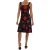 Dolce & Gabbana Vrouwen Zwart Rood Polka Sequined Shift Jurk