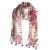 Elegante sjaal met all-over print en pompons dames s.Oliver