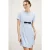 Motivi Sheath Dress With Bow Light Blue