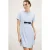Motivi Sheath Dress With Bow Light Blue