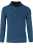 Redmond Casual Regular Fit Half-Zip Sweater blauw, Effen