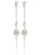 Pilgrim Oorbellen ‘Fire’  zilver