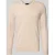 Christian Berg Men Gebreide pullover van wolmix met V-hals