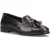 Hush Puppies Connie Leren Dames Aubergine Instappers