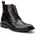 Base London Bristol Heren Zwart Lederen Brogues Schoenen