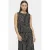 VILA regular fit mouwloze top met stippen – zwart