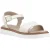 Hush Puppies Cassie Nubuck Dames Crème Sandalen