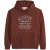 Scotch & Soda Relaxed Fit Fleece Graphic Hoodie Brown/red