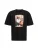 19V69 ITALIA Shirt ‘Tamaro Streetart’  beige / bruin / zwart / wit