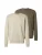 Only & Sons Sweatshirt ‘ONSCERES’  greige / olijfgroen