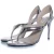 Alaia, infradito 90 sandalen van gespiegeld leer